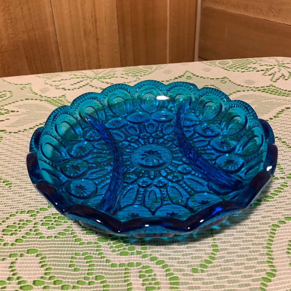 COPY - Vintage LE Smith Moon & Stars Relish Dish